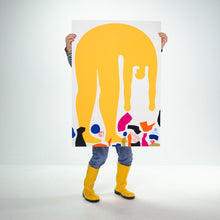 Afbeelding in Gallery-weergave laden, Special edition, Hij moest meer bewegen. (snijfolie onder)