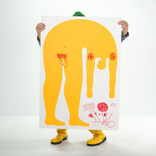 Afbeelding in Gallery-weergave laden, Special edition, Hij moest meer bewegen. (bloot en rood)